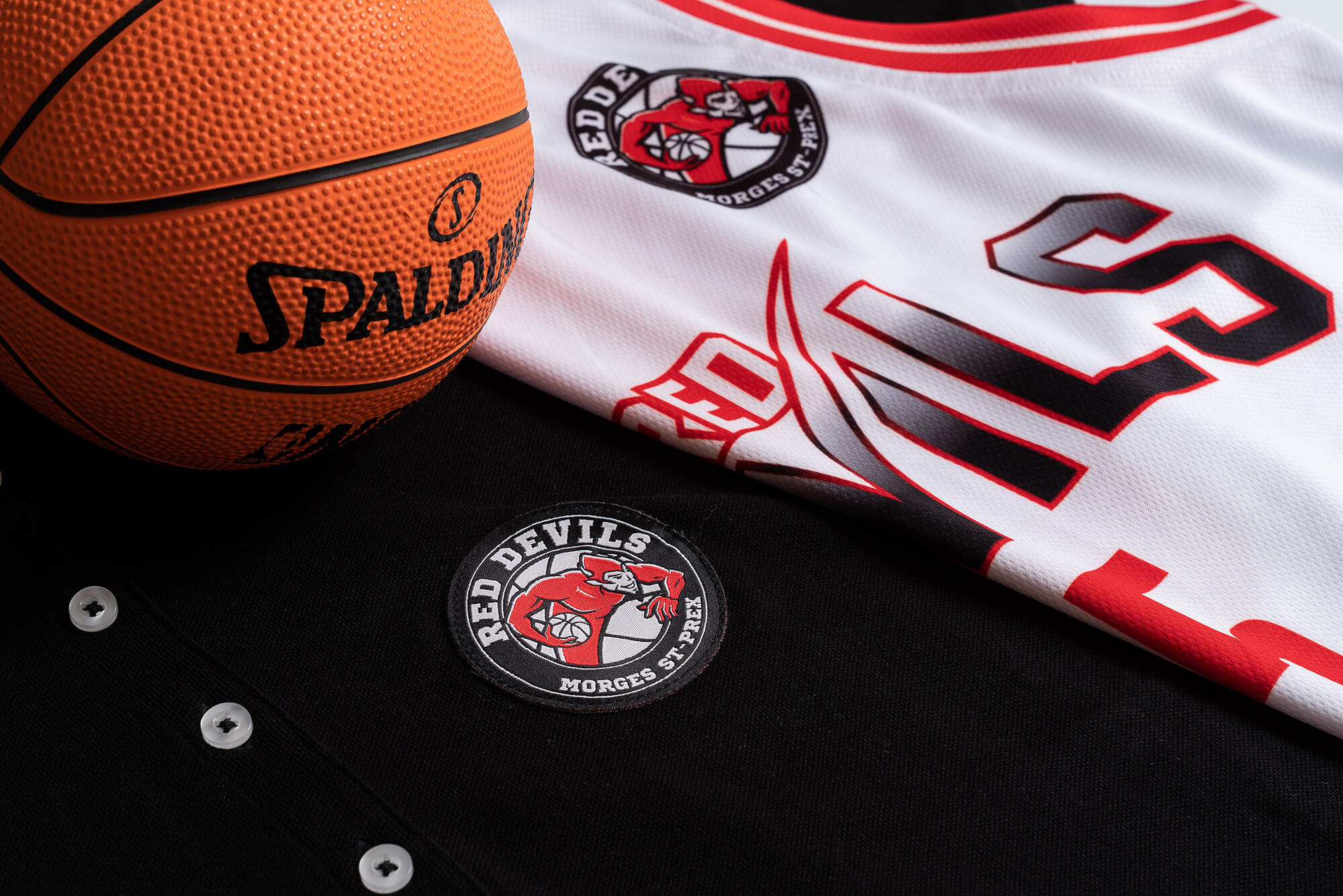 Maillot LNB & Polo comité - Red Devils Basketball Morges St-Prex